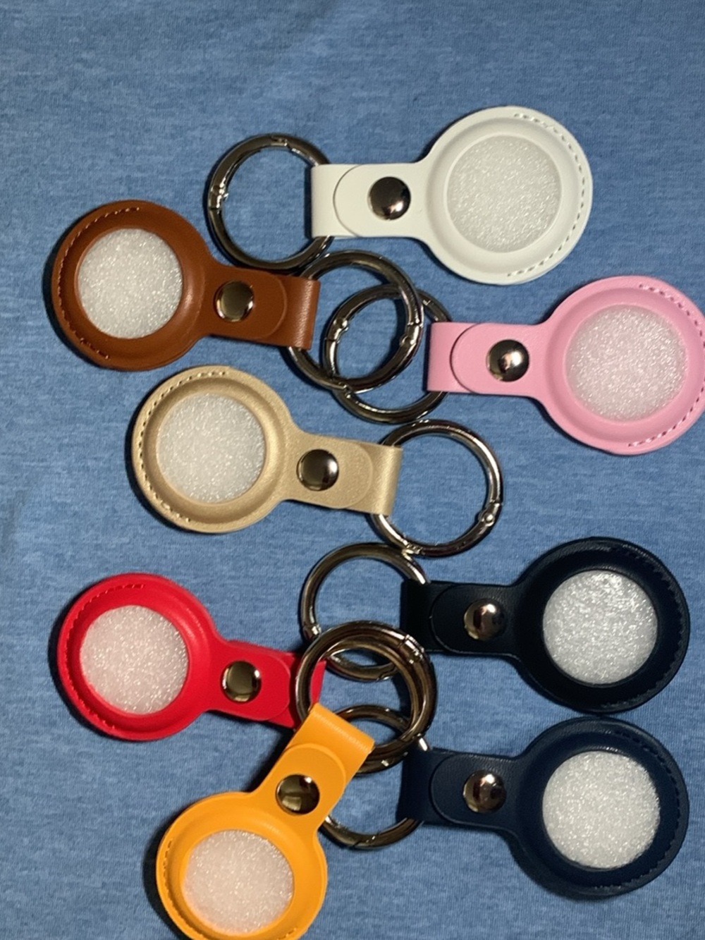 Keyring AirTag Holder - Multi-Color Options $8 each
